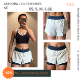 Quần 2XU Aero 2in1 4  inch Shorts (Nữ)