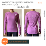 Áo dài tay 2XU Ignition Base Layer Long Sleeve (Nữ)
