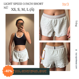 Quần 2XU Light Speed 3 inch Shorts (Nữ)