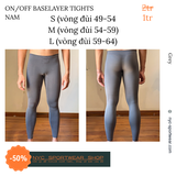Quần bó Compressport ON/OFF Baselayer Tights (Nam)