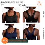 Áo Bra thể thao Brooks Dare Zip Run Bra (Nữ)