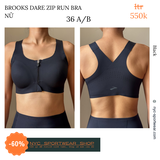 Áo Bra thể thao Brooks Dare Zip Run Bra (Nữ)