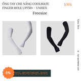 Ống tay che nắng xỏ ngón Coolmate  Finger Hole UPF50+ (Unisex)