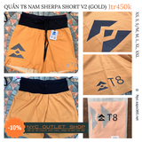 Quần T8 Sherpa shorts v2 (Nam)