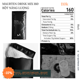 Bột năng lượng Maurten Drink Mix 160 Đen (No CAF)