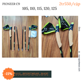 Gậy chạy trail Pioneer C9 Carbon (Unisex)