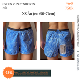 Quần Salomon Cross 3 inch shorts (nữ)