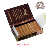 THUỐC LÁ LOTUS XÌ GÀ (SUPER SLIM HỘP 30 ĐIẾU)