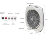 Quạt Senko tản 400