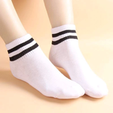 Set 10 tất kẻ Hàn Quốc