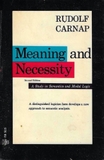 Meaning and Necessity