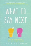 What to say next
