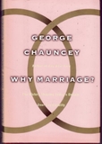 Why Marriage?