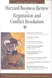Harvard Business Review on Negotiation and Conflict Resolution
