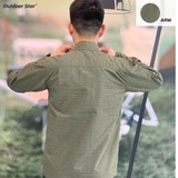 WEG Mens long sleeve flannel shirt