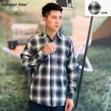 WEG Mens long sleeve flannel shirt