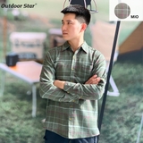 WEG Mens long sleeve flannel shirt