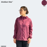 WEG Womens ex-light hooded jacket