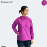 WEG Womens ex-light hooded jacket