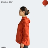 WEG Womens ex-light hooded jacket
