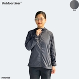 WEG Womens ex-light hooded jacket