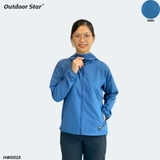 WEG Womens ex-light hooded jacket