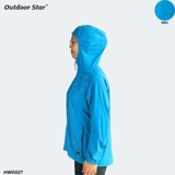WEG Womens ex-light hooded jacket