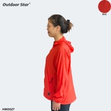 WEG Womens ex-light hooded jacket