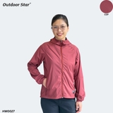 WEG Womens ex-light hooded jacket