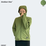 WEG Womens ex-light hooded jacket
