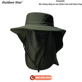 Sun Hat with Neck Flap