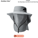 Sun Hat with Neck Flap