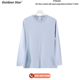 Long-sleeve Cotton T-shirt