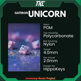 Gateron Unicorn Linear Switch | Gateron | Linear 63g | Inventory Reset Project