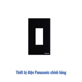 Mặt CB 1 tép Panasonic WEV7001MB - Màu Đen Ánh Kim (Refina)
