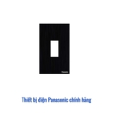 Mặt cho Cầu dao phụ HB Panasonic WEV7061MB - Đen Ánh Kim Cao Cấp