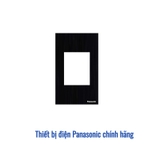 Mặt cho ổ cắm đơn 3 chấu Panasonic WEV680290MB - Màu Đen Ánh Kim