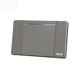 Bộ công tắc đơn 1 chiều size XL màu Xám Simon K9 - 591011-61