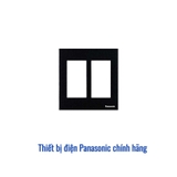 Mặt đôi 6 thiết bị Panasonic WEV68060MB - Màu Đen Ánh Kim (Refina)