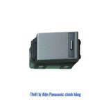 Hạt công tắc B 1 chiều Panasonic Refina WEG55317MH - Xám Ánh Kim 16A