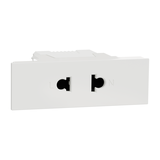 Ổ Cắm Đơn 2 Chấu 16A Size S Schneider AvatarOn A Mã M3T426USS_WE