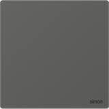 Bộ Công Tắc 20A 2 Cực Có LED Vuông Có Tiếp Địa Màu Xám Simon M7 Gem Diamond Gray 662025G-4D