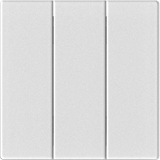 Bộ Công Tắc Ba 1 Chiều Vuông Simon M7 Gem Diamond White Mã 661031G-4F