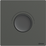 Bộ Chiết Áp Đèn 200W Vuông Màu Xám Simon M7 Gem Diamond Grey Mã 66E102G-4D