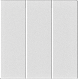 Bộ Công Tắc Ba 2 Chiều Vuông Màu Trắng Simon M7 Gem Diamond White Mã 661032G-4F