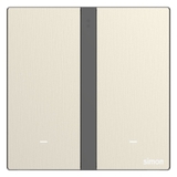 Công Tắc Đôi Thông Minh Simon M7 Metal Màu Vàng Gold (66E8002MTY-2C)