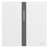 Công Tắc Ngữ Cảnh Đôi Thông Minh Simon M7 Metal Màu Bạc (Silver) 66E8006MTY-2A