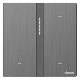 Công Tắc Ngữ Cảnh Ba Thông Minh Simon M7 Metal Màu Xám (Grey) 66E8007MTY-2B