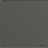 Bộ Nút Nhấn Đơn Vuông Màu Xám Simon M7 Gem Diamond Gray Mã 661011FG-4D