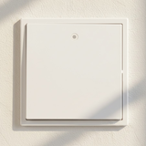 Ảnh Thật Module Công Tắc Đơn 1 Chiều Màu Trắng Có Đèn Led Simon I7 Mã 701013